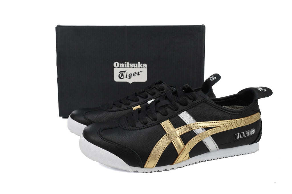 Onitsuka Tiger Mexico 66 Vintage 'Black Gold Metallic'