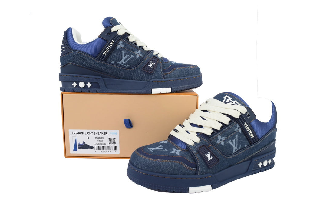 Louis Vuitton Trainer Deep Blue Cowboy