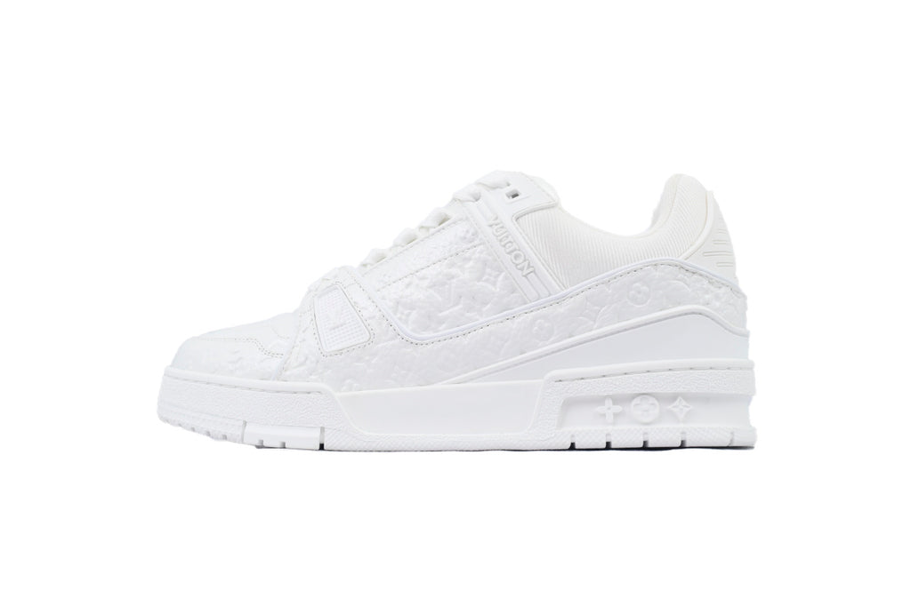 Louis Vuitton Trainer White Lychee Lacquer Skin