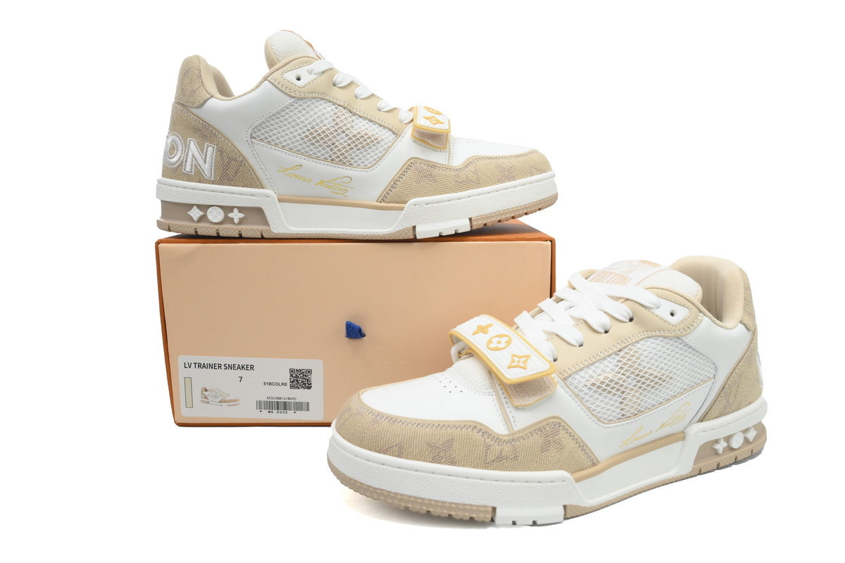Louis Vuitton Trainer Apricot