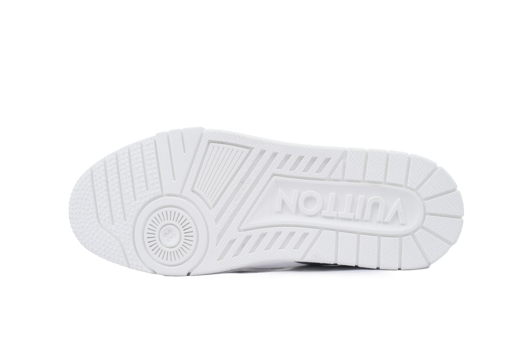 Louis Vuitton Trainer White Lychee Lacquer Skin