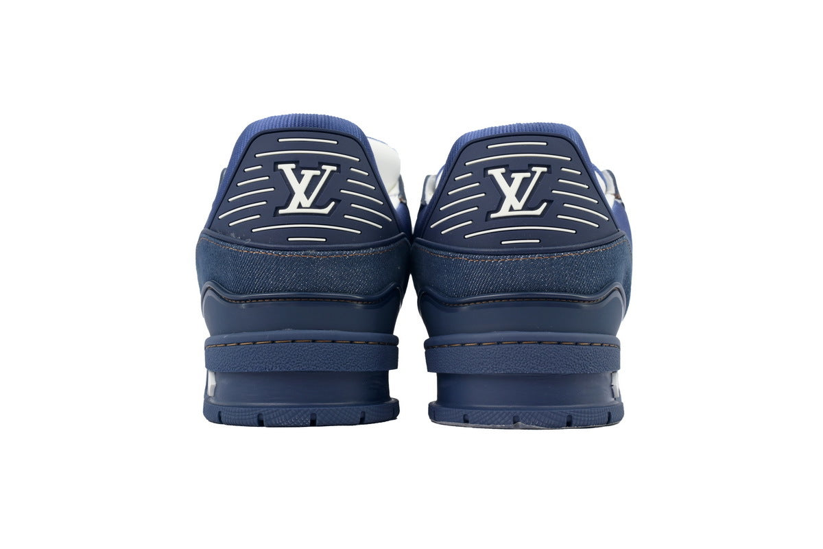 Louis Vuitton Trainer Deep Blue Cowboy