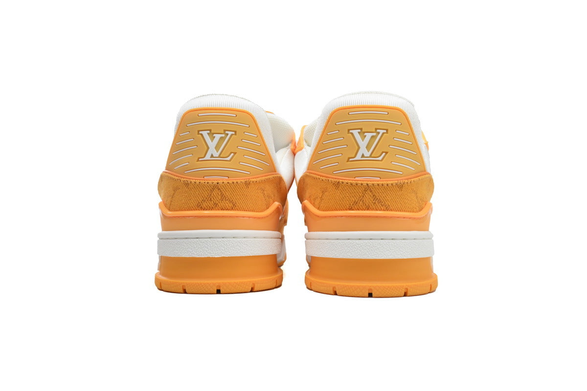 Louis Vuitton Trainer Yellow denim