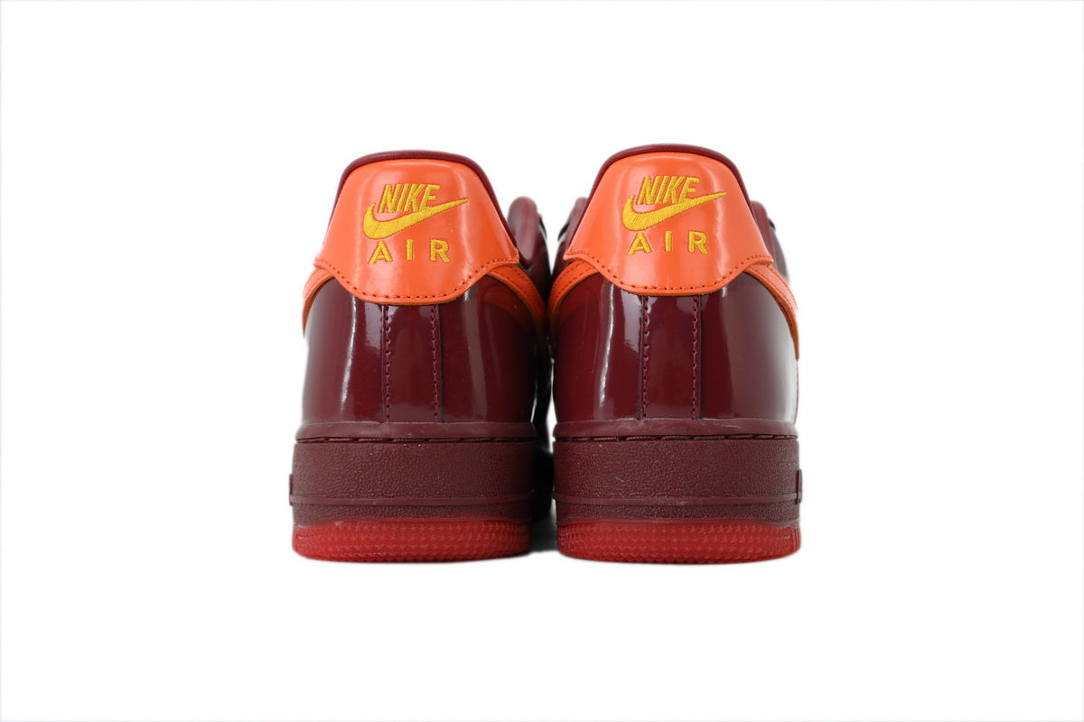 Nike Air Force 1 Low 'Patent Leather Dark Team Red'
